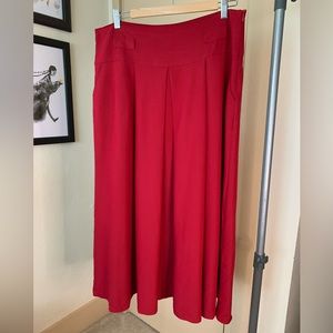 [2/$15 SALE!!] Red Maxi Skirt